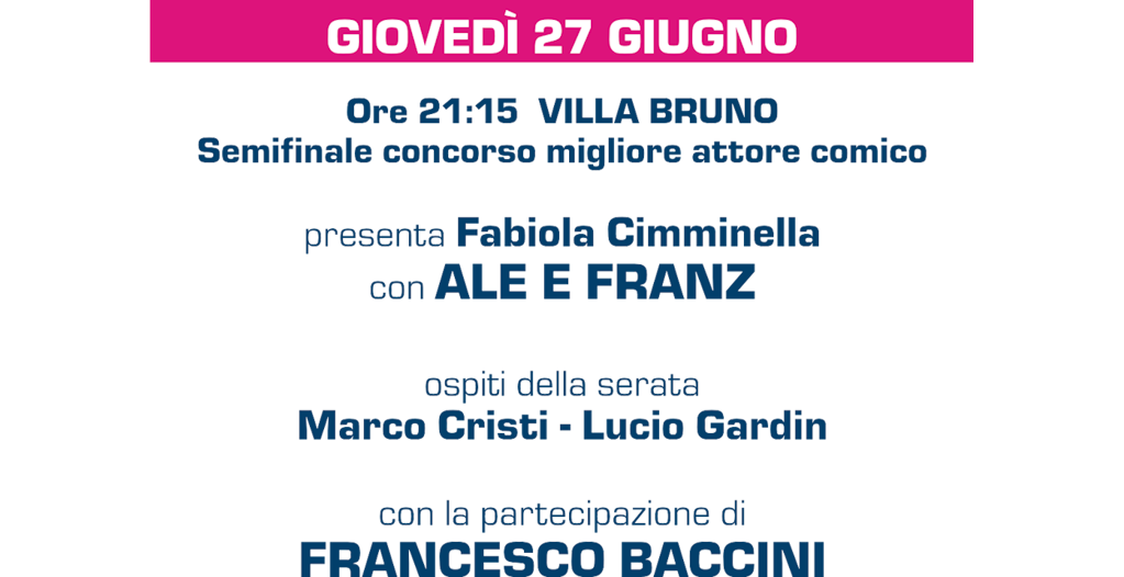 Programma Serata 4